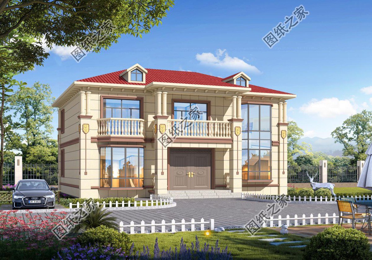 四套歐式農(nóng)村別墅設(shè)計(jì)，極致美感加上合理布局帶給你舒適享受