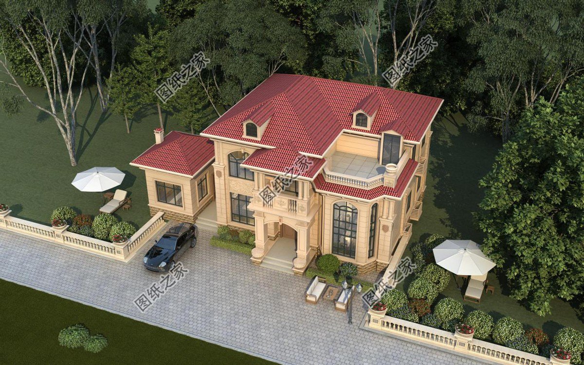 四套歐式農(nóng)村別墅設(shè)計(jì)，極致美感加上合理布局帶給你舒適享受