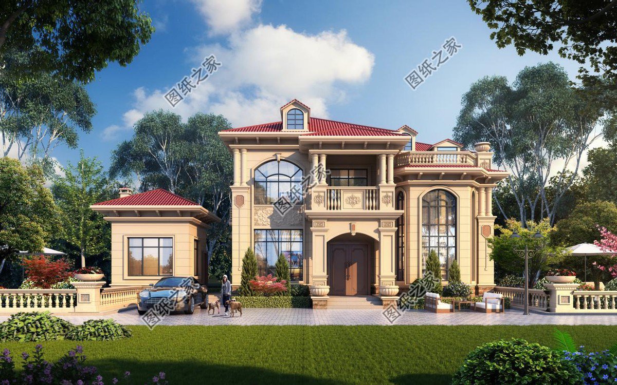 四套歐式農(nóng)村別墅設(shè)計(jì)，極致美感加上合理布局帶給你舒適享受