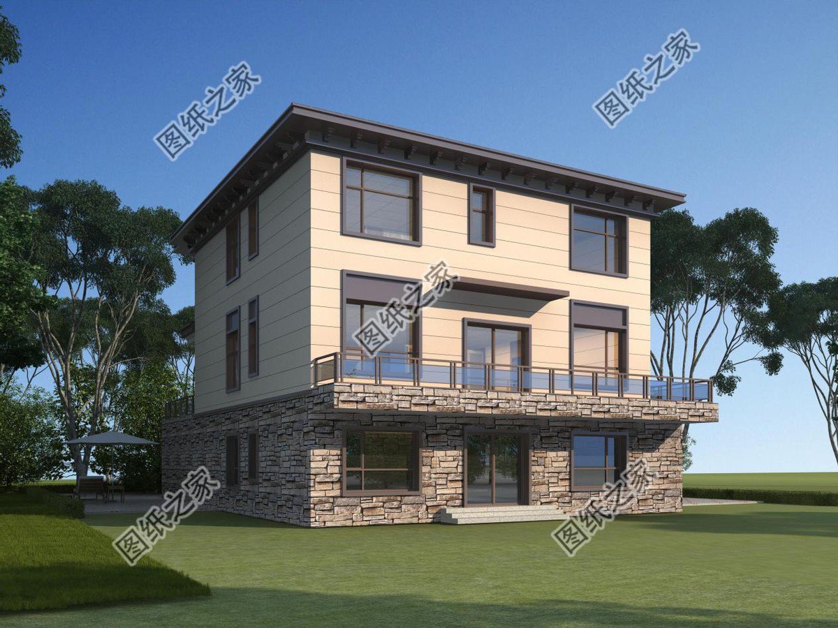 帶架空層的農(nóng)村別墅設計，防潮又防水超強的實用功能，你還不心動