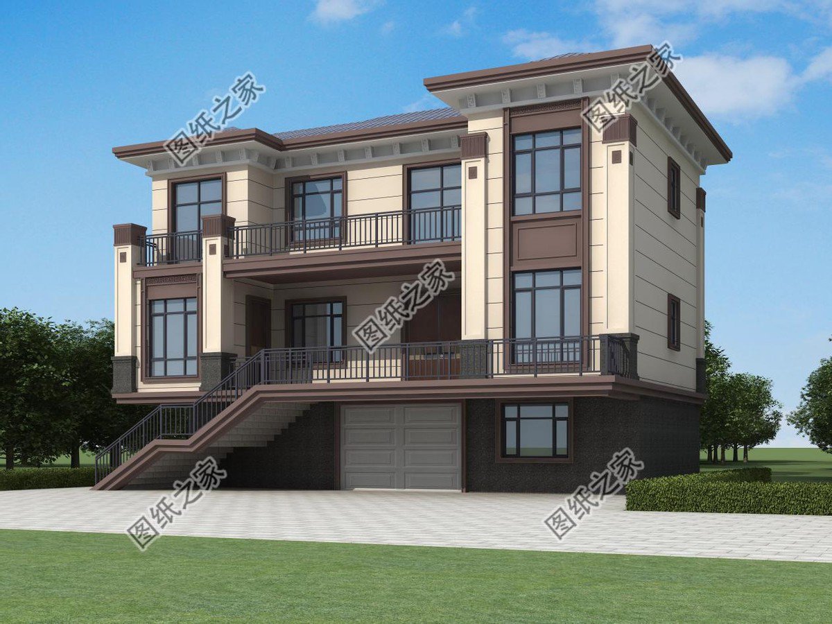 帶架空層的農(nóng)村別墅設計，防潮又防水超強的實用功能，你還不心動