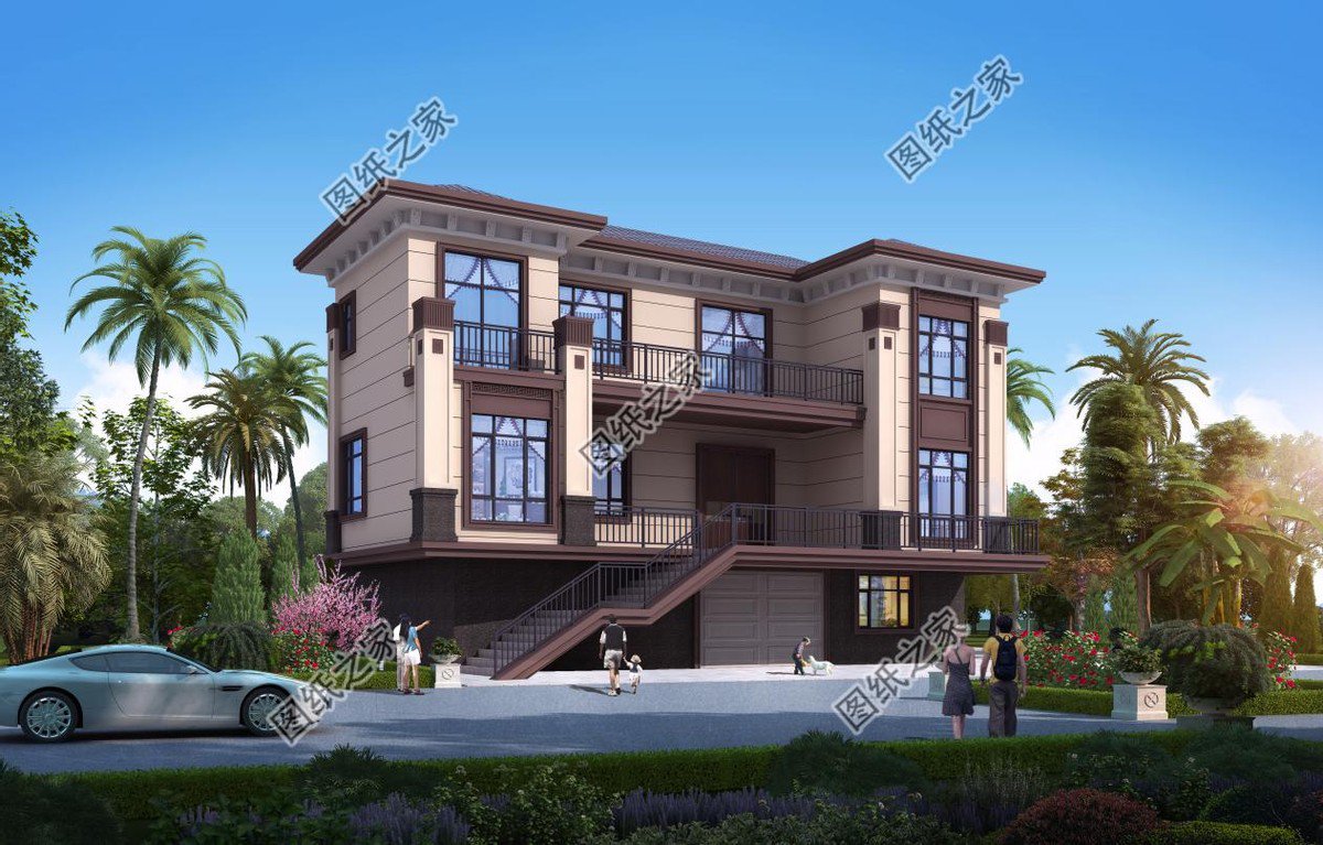 帶架空層的農(nóng)村別墅設計，防潮又防水超強的實用功能，你還不心動