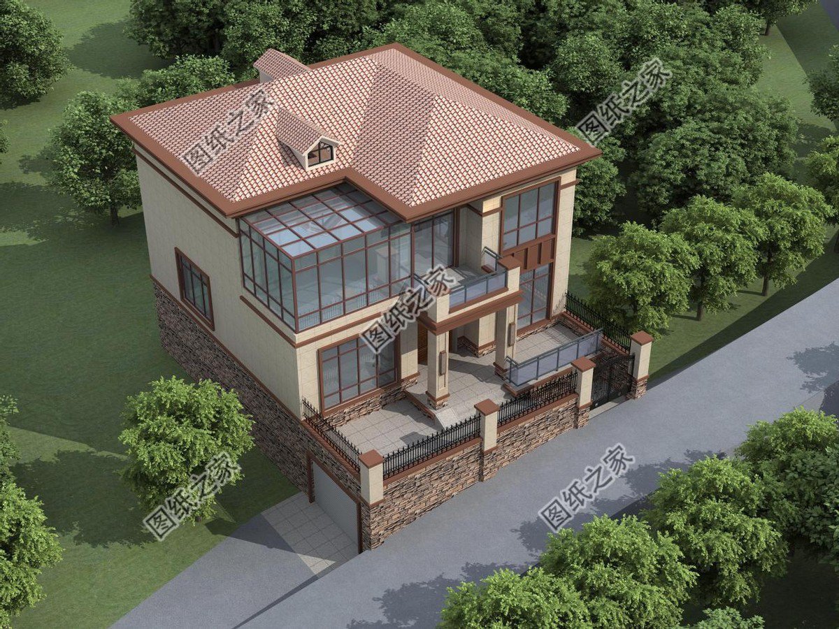 帶架空層的農(nóng)村別墅設計，防潮又防水超強的實用功能，你還不心動