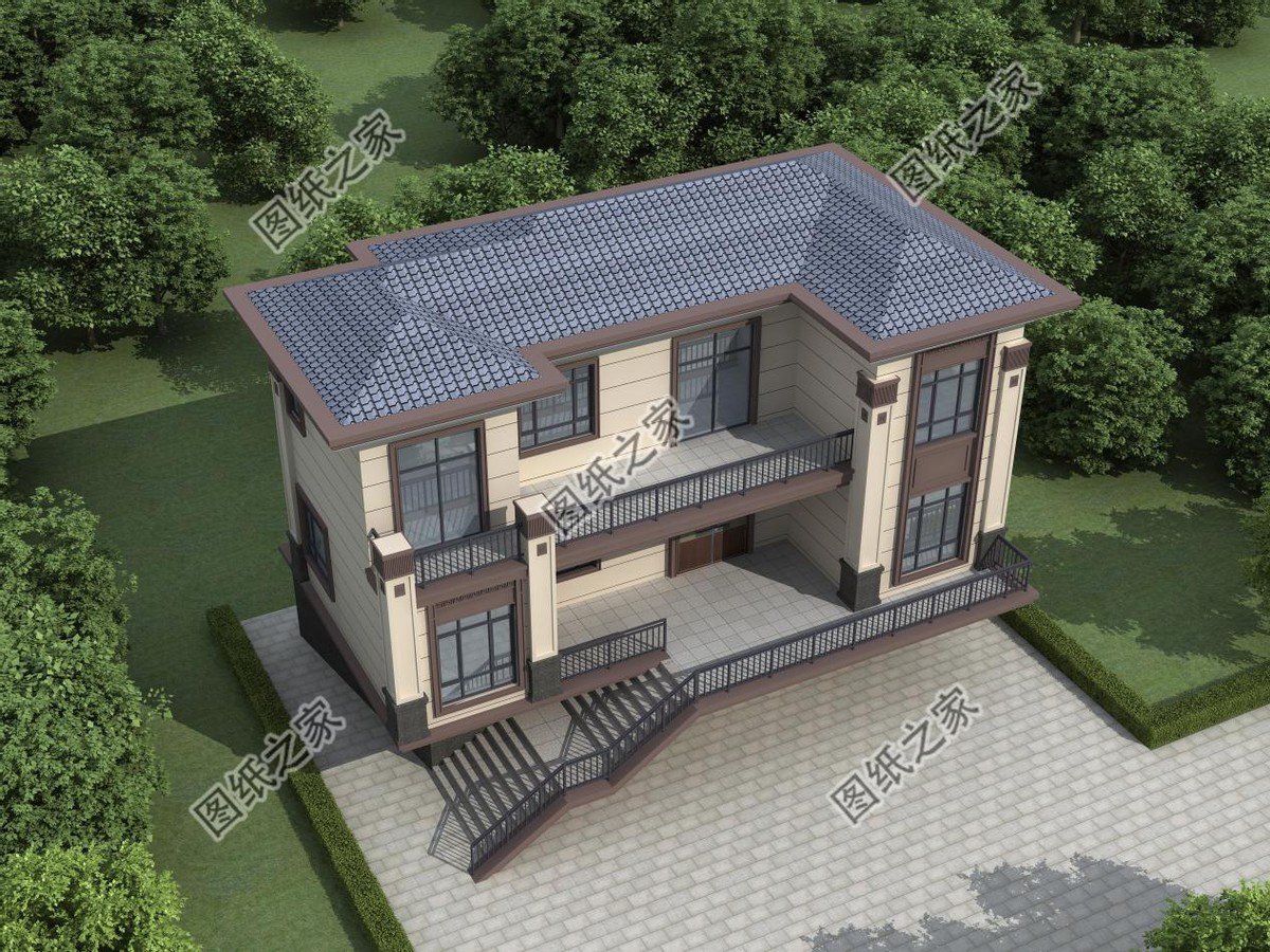 帶架空層的農(nóng)村別墅設計，防潮又防水超強的實用功能，你還不心動