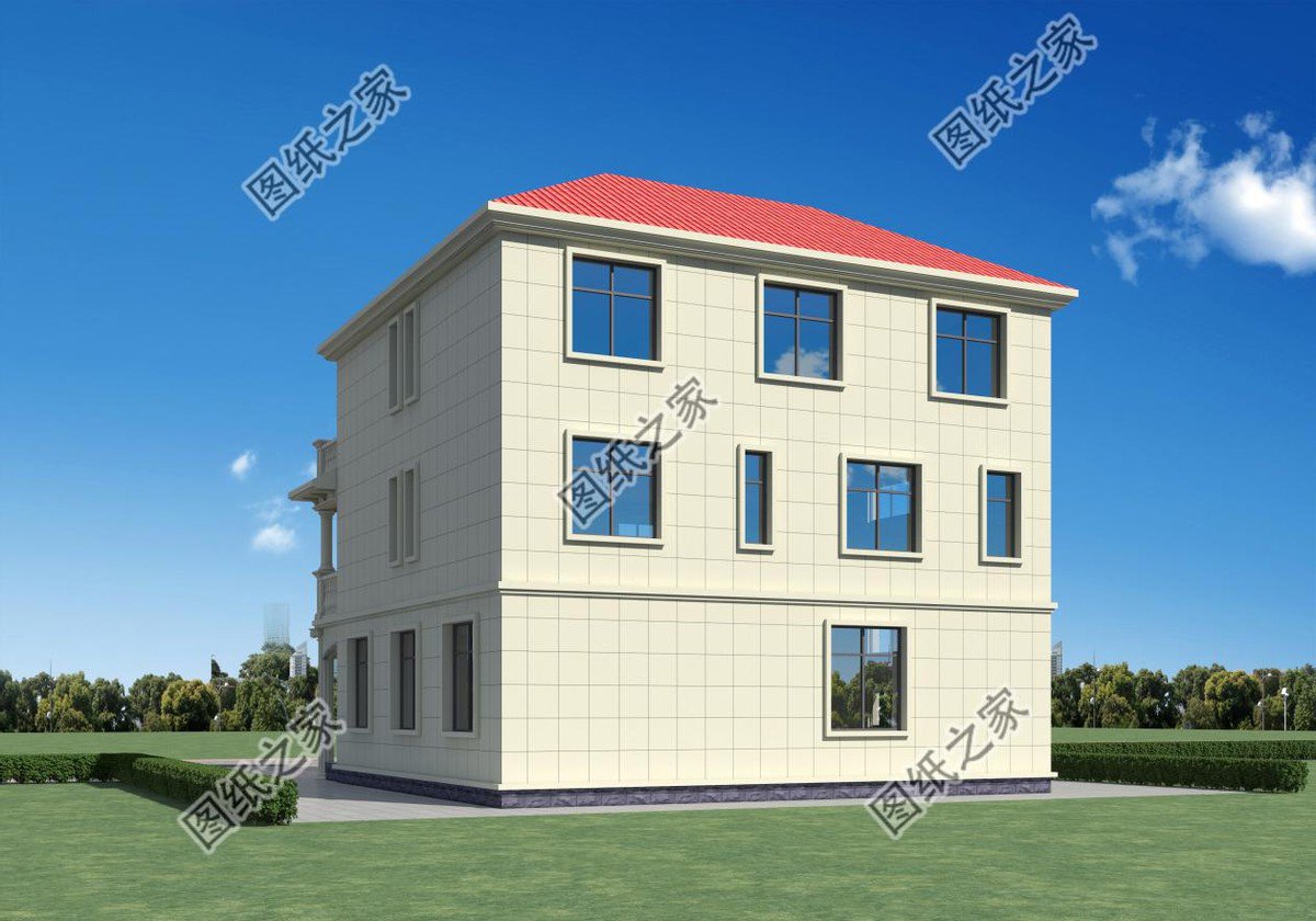 高端大氣的農(nóng)村別墅設(shè)計(jì)，富麗堂皇般的外觀，多少業(yè)主夢中的家園