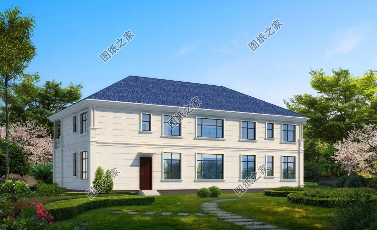 高端大氣的農(nóng)村別墅設(shè)計(jì)，富麗堂皇般的外觀，多少業(yè)主夢中的家園