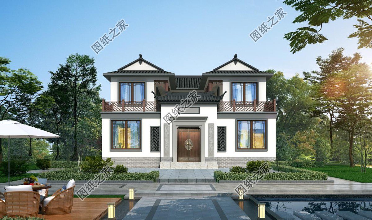 四套中式農(nóng)村自建房設(shè)計(jì)，一段輝煌的歷史更是一種文化審美的回歸