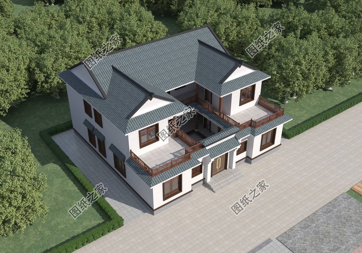 四套中式農(nóng)村自建房設(shè)計(jì)，一段輝煌的歷史更是一種文化審美的回歸