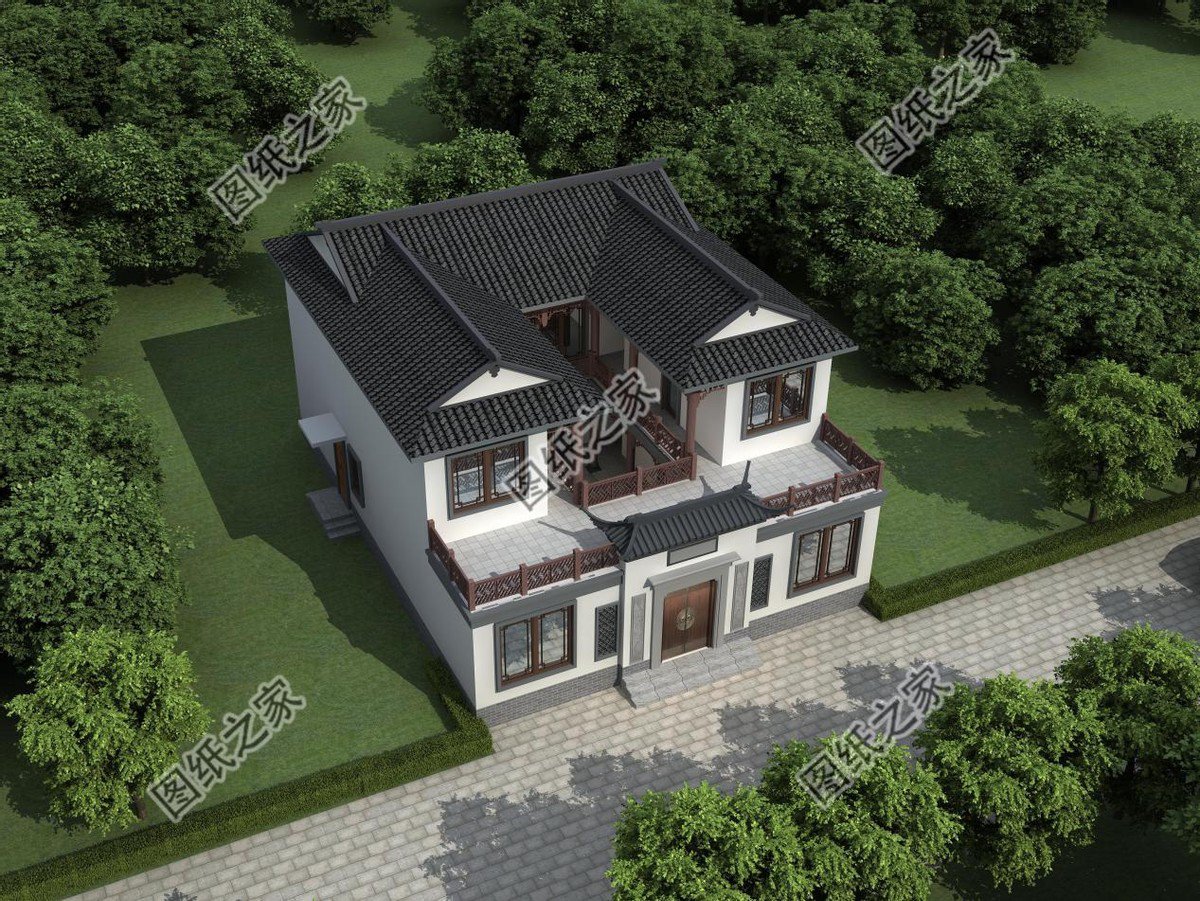 四套中式農(nóng)村自建房設(shè)計(jì)，一段輝煌的歷史更是一種文化審美的回歸