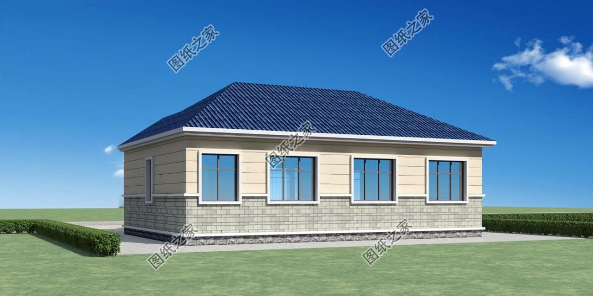 4款農(nóng)村歐式一層別墅設(shè)計(jì)，外觀簡(jiǎn)約好看造價(jià)不高還實(shí)用