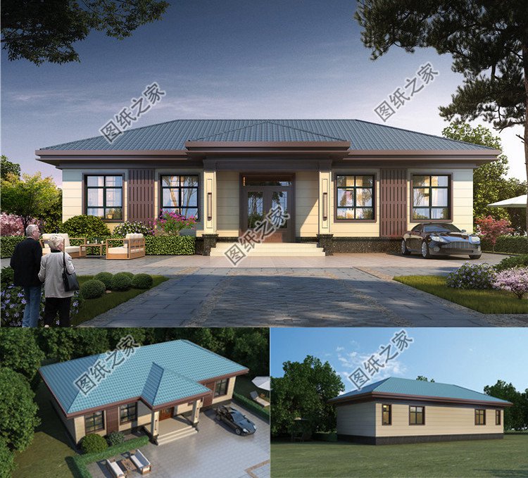 150平大平層別墅圖效果圖