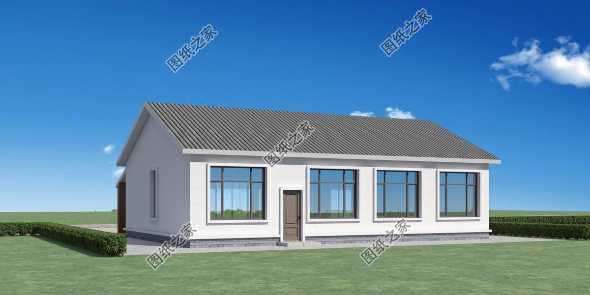 4套農(nóng)村一層別墅設(shè)計(jì)，中式歐式都有，顏值在線廣受好評(píng)