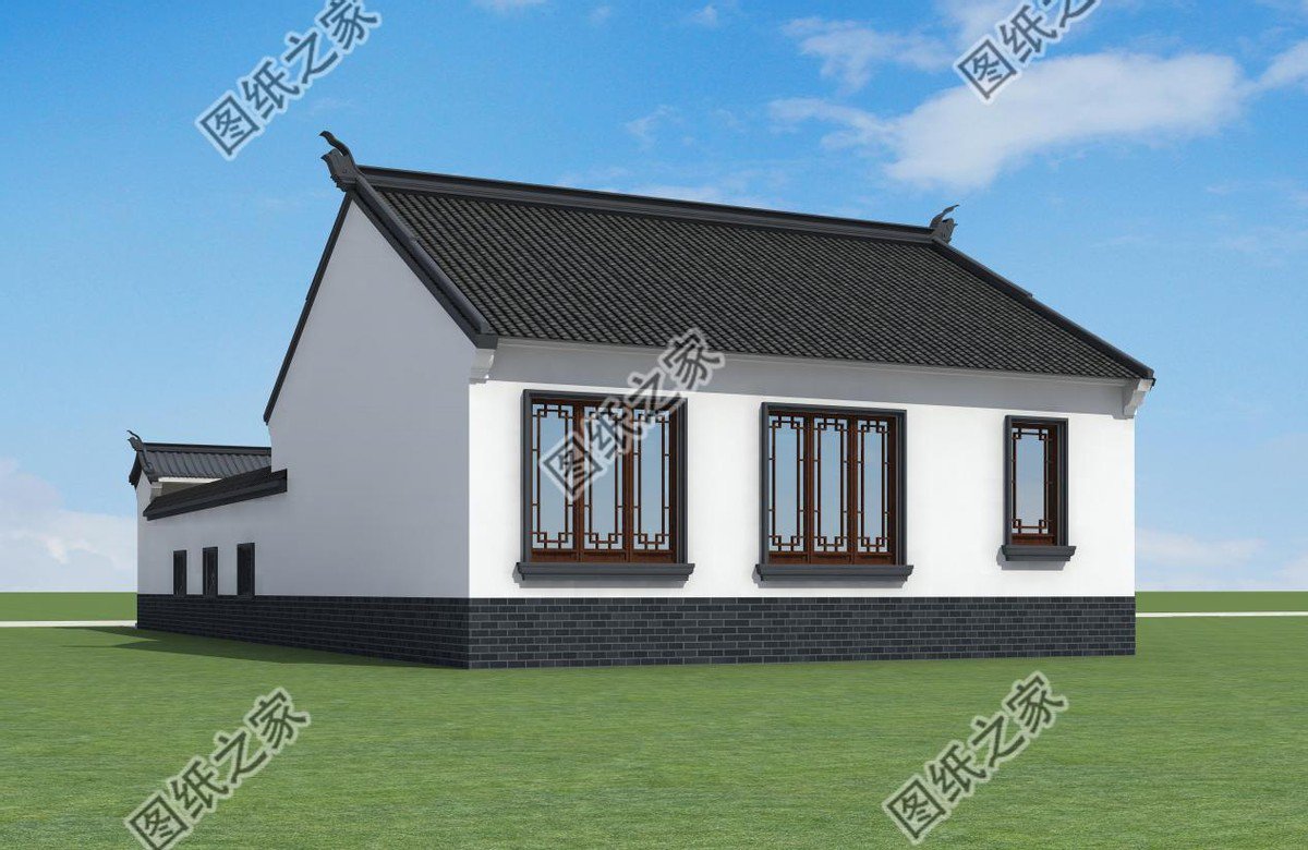 4套農(nóng)村一層別墅設(shè)計(jì)，中式歐式都有，顏值在線廣受好評(píng)