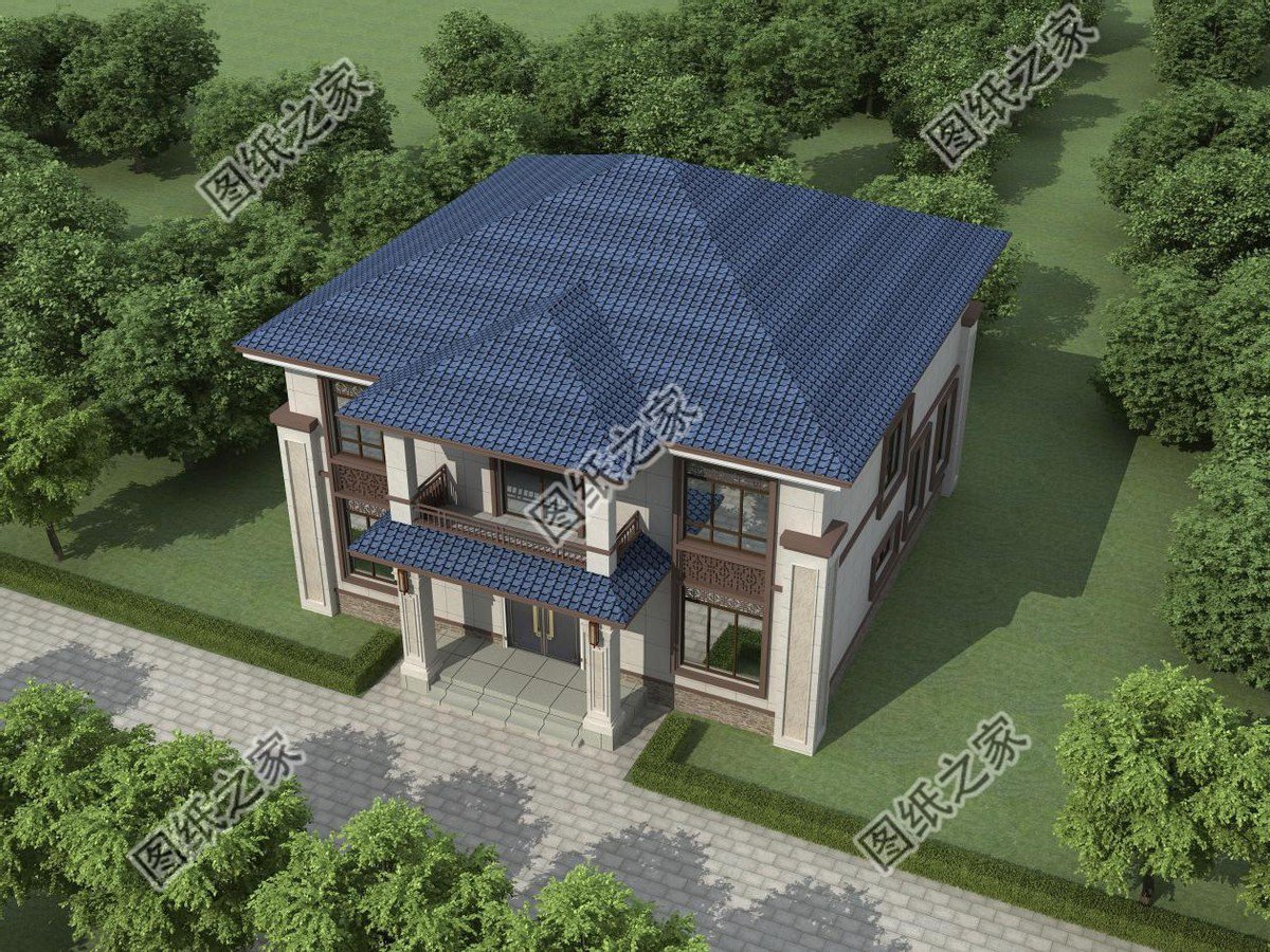 二層農(nóng)村別墅設(shè)計，簡單又美觀，內(nèi)部布局全國都適用