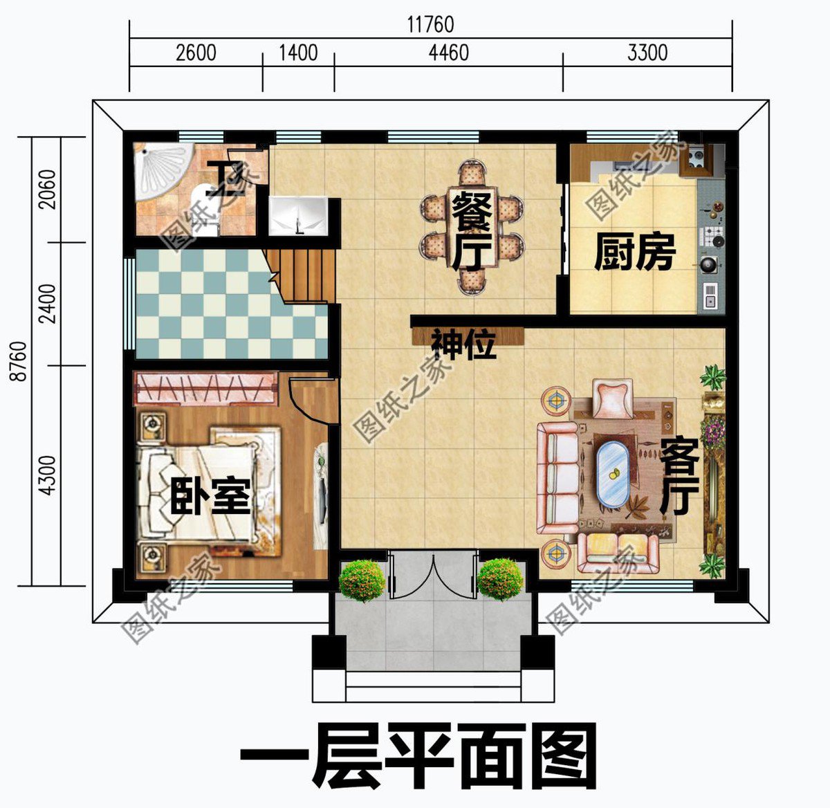 三層農(nóng)村自建房設(shè)計(jì)，高大貴氣的象征，十分有氣勢(shì)