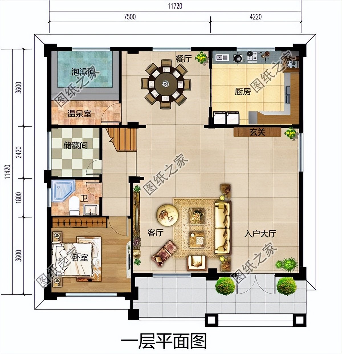 三層農(nóng)村自建房設(shè)計(jì)，高大貴氣的象征，十分有氣勢(shì)
