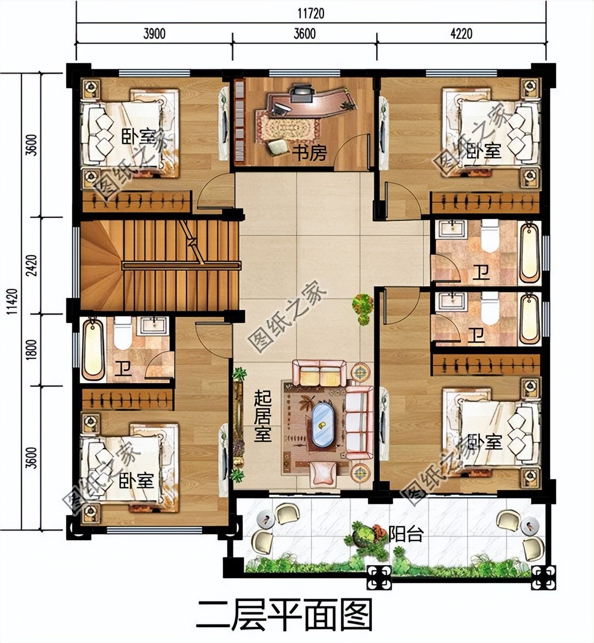 三層農(nóng)村自建房設(shè)計(jì)，高大貴氣的象征，十分有氣勢(shì)
