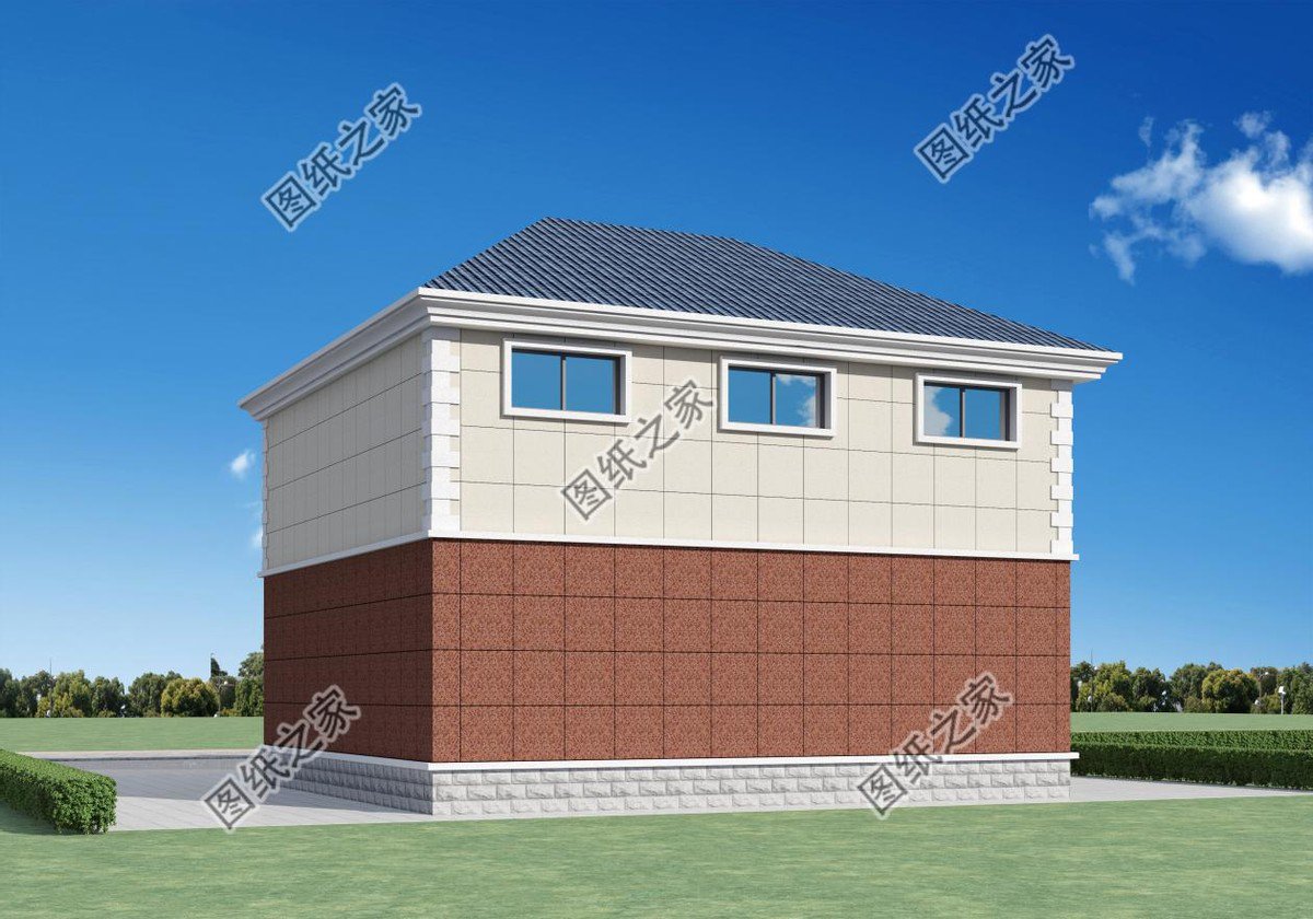 3款對(duì)稱歐式農(nóng)村別墅設(shè)計(jì)，外觀經(jīng)典耐看，建在老家最合適