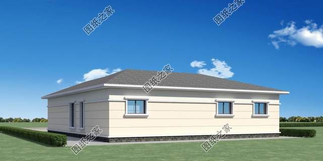 三套一層農(nóng)村別墅設計，簡單好看還實用，非常適合用來養(yǎng)老