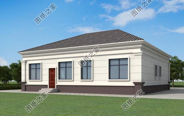 三套一層農(nóng)村別墅設計，簡單好看還實用，非常適合用來養(yǎng)老