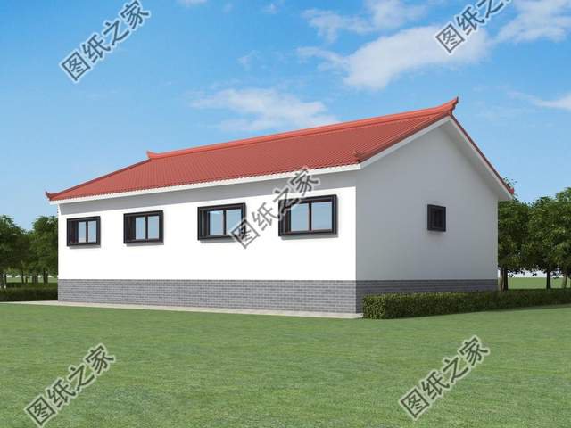 三套一層農(nóng)村別墅設計，簡單好看還實用，非常適合用來養(yǎng)老