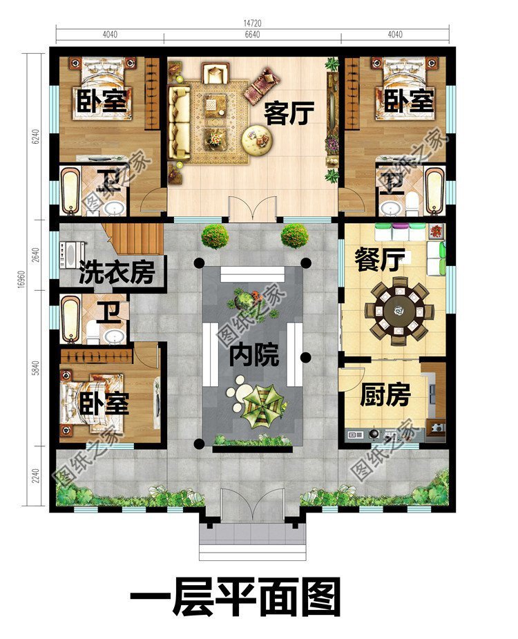 3套中式農(nóng)村別墅設(shè)計(jì)，古色古香美如畫卷，充斥文化氣息