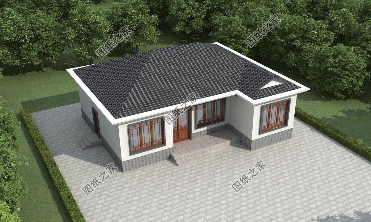 中式別墅設(shè)計(jì)，白墻黛瓦勾畫(huà)的美感，城里人看了都羨慕