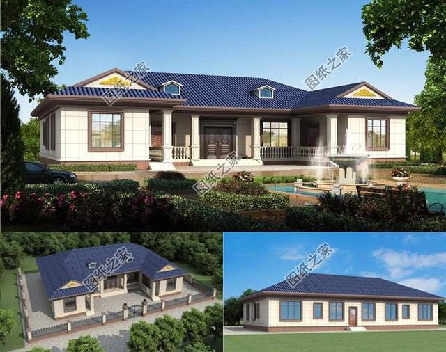 農(nóng)村一層別墅設(shè)計，簡單實用還好看，不容錯過的好戶型