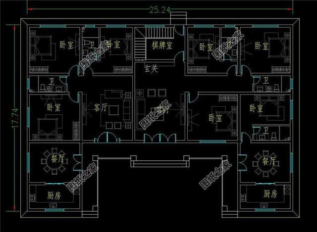 農(nóng)村一層別墅設(shè)計，簡單實用還好看，不容錯過的好戶型
