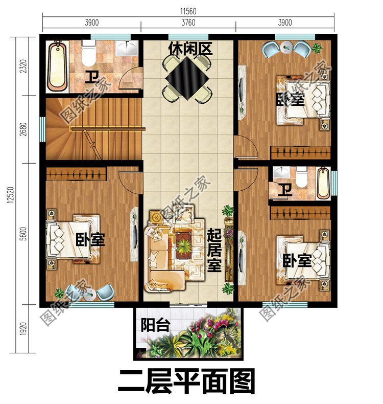 爆款農(nóng)村三層別墅設(shè)計(jì)，外觀輪廓層次感極強(qiáng)，農(nóng)村建房優(yōu)質(zhì)戶型