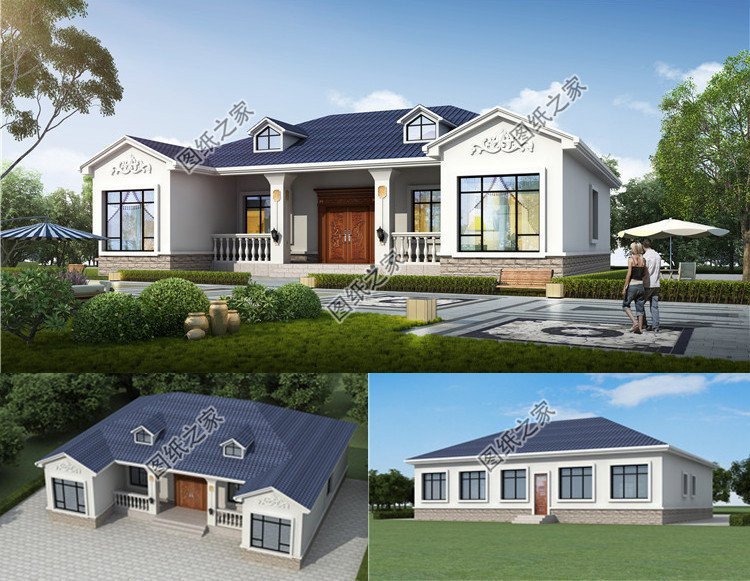 農(nóng)村建房就選一層戶型，簡(jiǎn)單實(shí)用還接地氣更適合爸媽養(yǎng)老