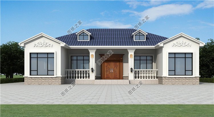 農(nóng)村建房就選一層戶型，簡(jiǎn)單實(shí)用還接地氣更適合爸媽養(yǎng)老