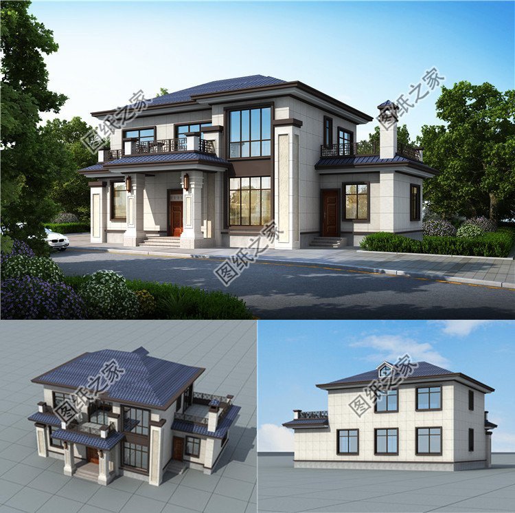 三套實(shí)用自建別墅設(shè)計(jì)，室內(nèi)布局合理，建一棟妥妥的人生贏家