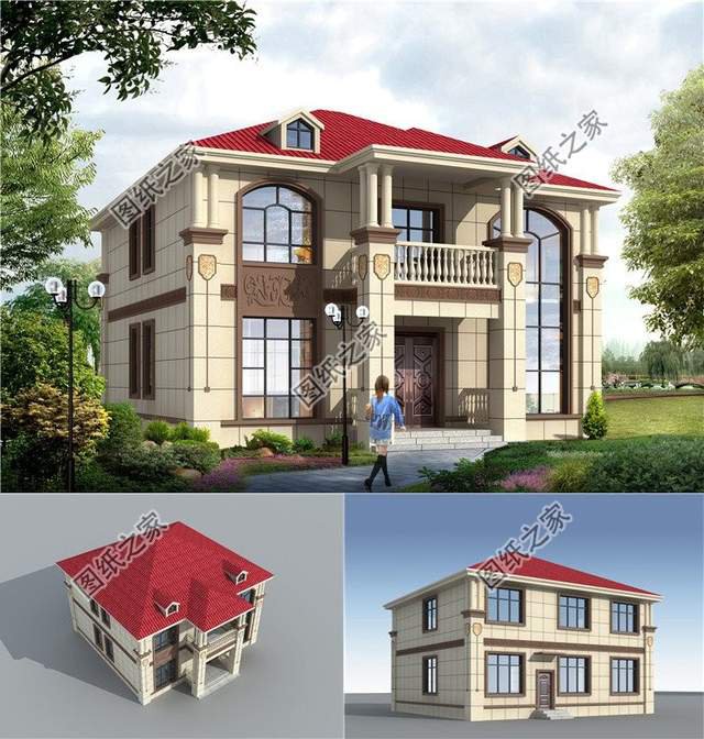 三款經(jīng)濟(jì)型獨(dú)棟別墅設(shè)計(jì)，經(jīng)典外觀造型百看不厭