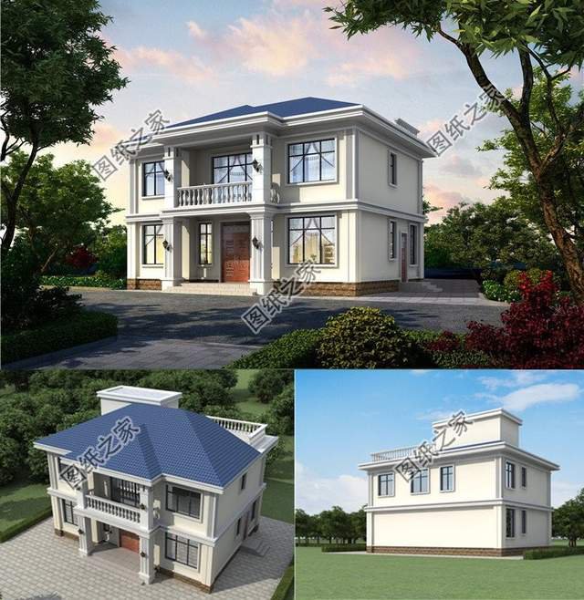 三款經(jīng)濟(jì)型獨(dú)棟別墅設(shè)計(jì)，經(jīng)典外觀造型百看不厭