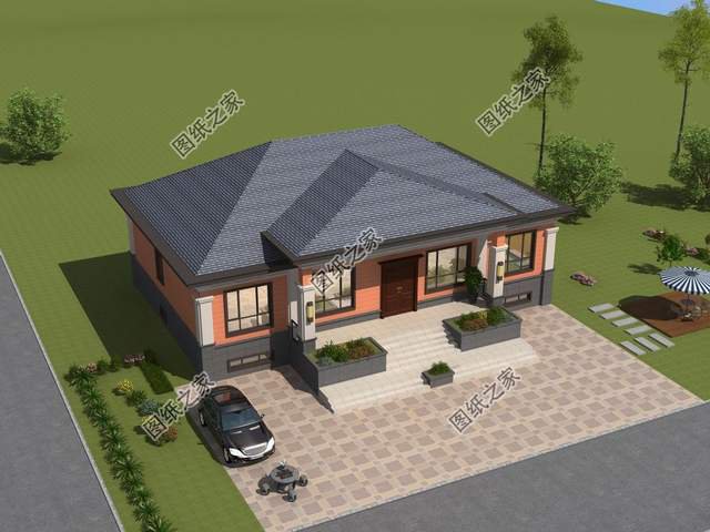 一層農(nóng)村自建房設(shè)計(jì)，精心鑄造，化繁為簡(jiǎn)更貼近生活的住宅戶(hù)型