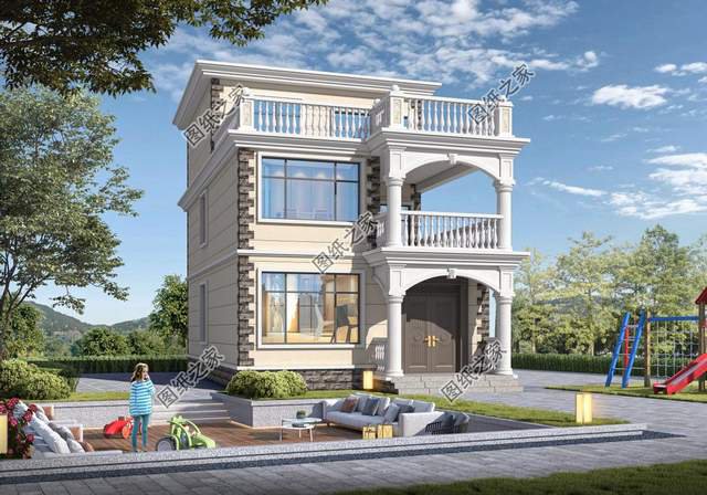 預(yù)算富足，宅基地大快來看看下面三款新款別墅設(shè)計
