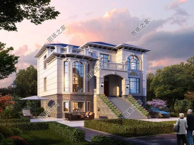 預(yù)算富足，宅基地大快來看看下面三款新款別墅設(shè)計
