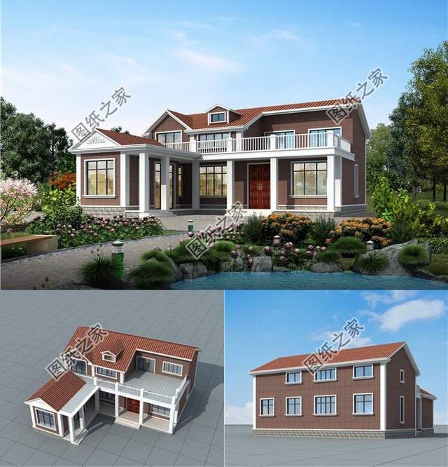 農(nóng)村建房掀起新浪潮，下面三款別墅圖紙，總有一款適合你