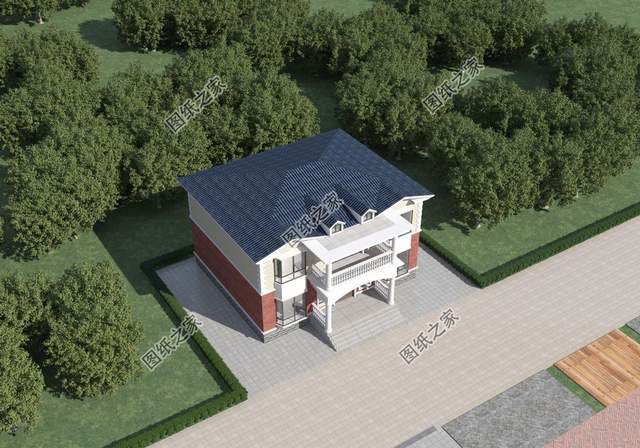 歐式二層別墅推薦，滿滿的西方元素，用心打造最實(shí)用的農(nóng)村住宅