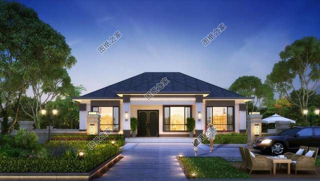 新款一層別墅設(shè)計(jì)，最經(jīng)濟(jì)的錢造最實(shí)用的房子，農(nóng)村建房不要錯(cuò)過