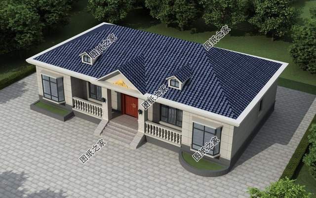 鄉(xiāng)村一層自建養(yǎng)老房推薦，簡(jiǎn)單好看造價(jià)不高，很合爸媽的口味