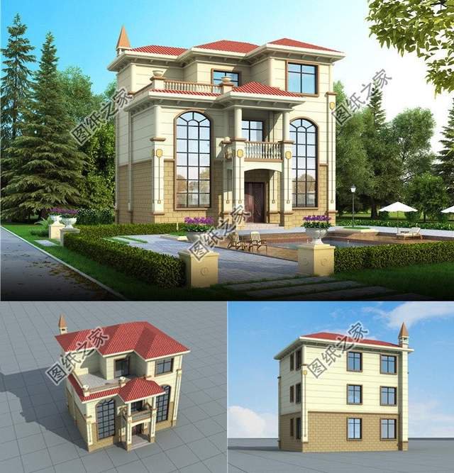 農(nóng)村百來(lái)平別墅設(shè)計(jì)，小而精致功能齊全，快快拿去參考