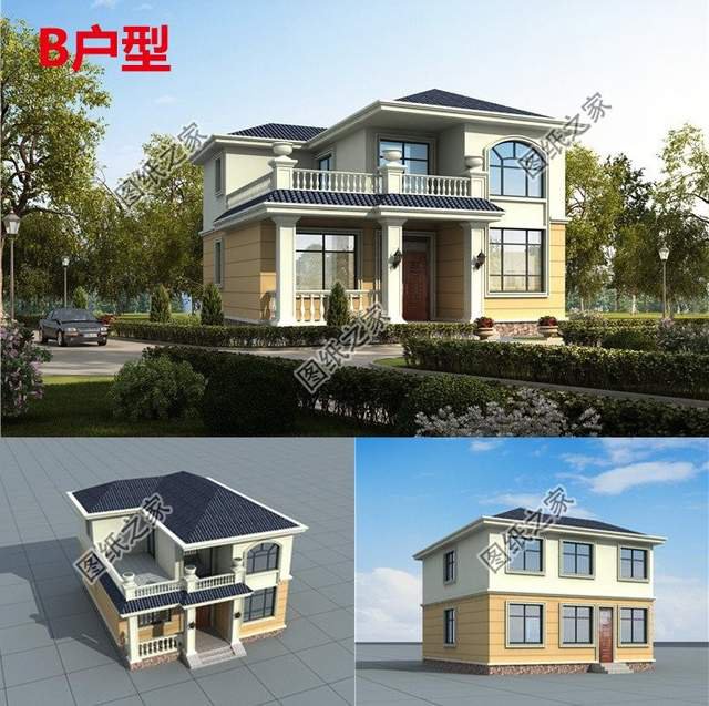 農(nóng)村自建別墅設計，以實用為主外觀經(jīng)典大氣，深受老百姓的喜愛