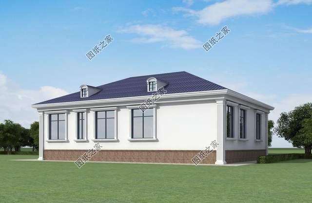 極好的一層住宅設(shè)計(jì)，經(jīng)濟(jì)實(shí)用造價(jià)不高，性價(jià)比最高的戶型