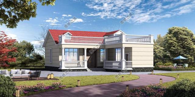 極好的一層住宅設(shè)計(jì)，經(jīng)濟(jì)實(shí)用造價(jià)不高，性價(jià)比最高的戶型