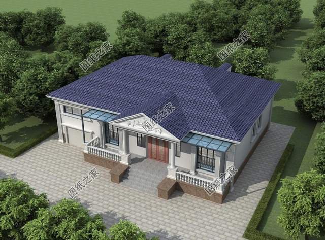 極好的一層住宅設(shè)計(jì)，經(jīng)濟(jì)實(shí)用造價(jià)不高，性價(jià)比最高的戶型