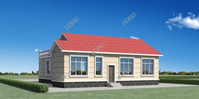 極好的一層住宅設(shè)計(jì)，經(jīng)濟(jì)實(shí)用造價(jià)不高，性價(jià)比最高的戶型