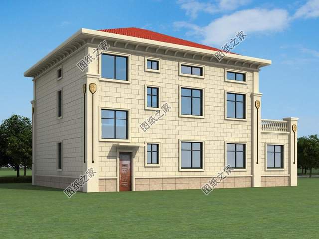 農(nóng)村二層別墅設(shè)計(jì)，建的最多的戶型，喜歡的收藏