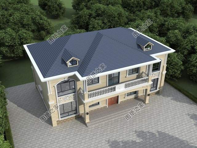 農(nóng)村二層別墅設(shè)計(jì)，建的最多的戶型，喜歡的收藏